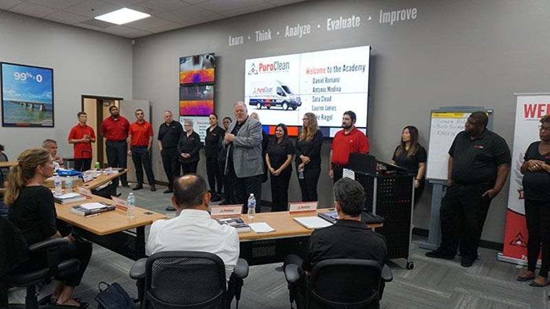 PuroClean training class